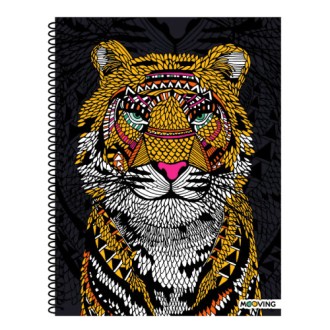 Cuaderno 29,7 animal art tapa flexible d 80 hs ray esp.