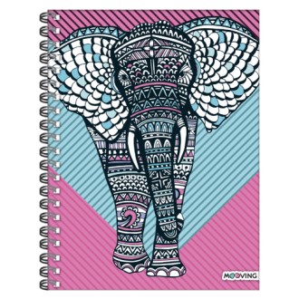 Cuaderno 29,7 animal art tapa dura 120 hs ray esp.