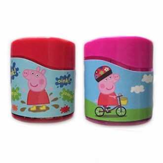 Sacapunta con deposito peppa pig